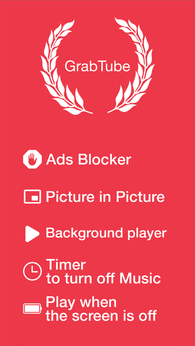 GrabTube: Premium without Ads Screenshot