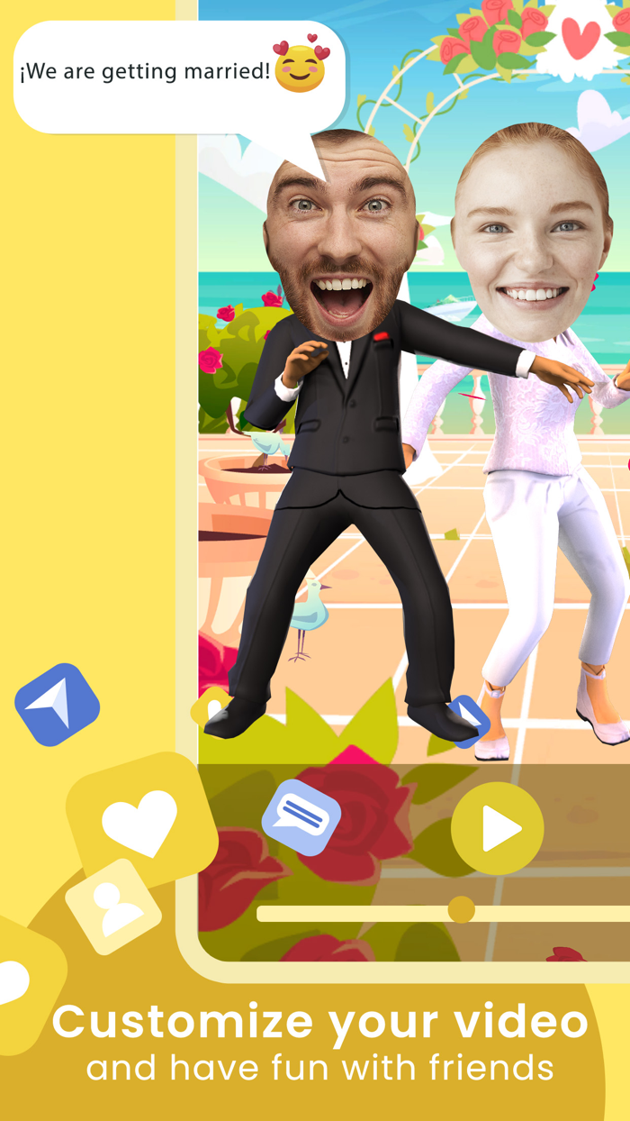 Funny Dance Video 3D Xmas