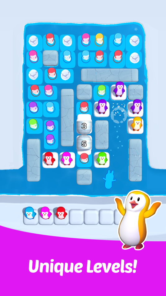 #4. Penguin Escape Match (iOS) 由: CYMPL Studios Private Limited