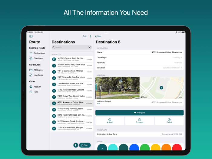 Droppath Route Planner and Map