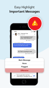 Peaceful CoParenting Messenger screenshot