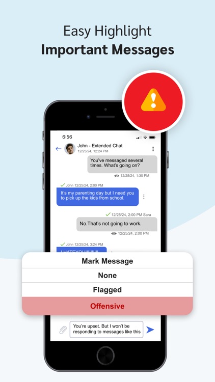 Peaceful CoParenting Messenger screenshot-4