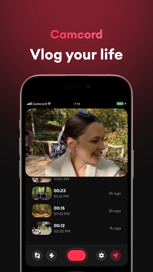#1. Camcord - Vlog your life (iOS) 由: Overlap Studios, Inc.
