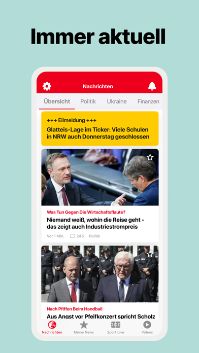 FOCUS online Nachrichten Screenshot