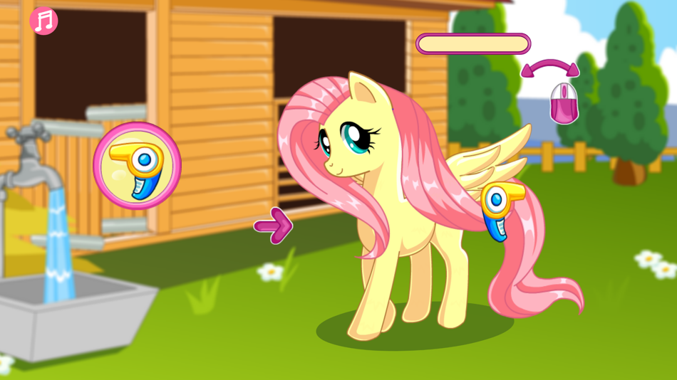 #4. Pretty little pony (iOS) 由: 娟 杜