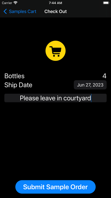 App screenshot