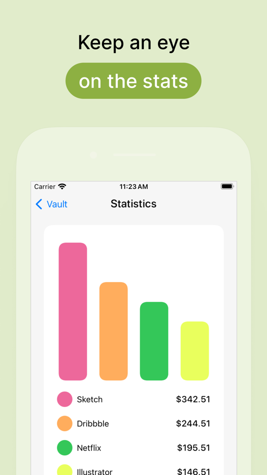 #3. SubVault (macOS) By: Viktor Grushevskiy
