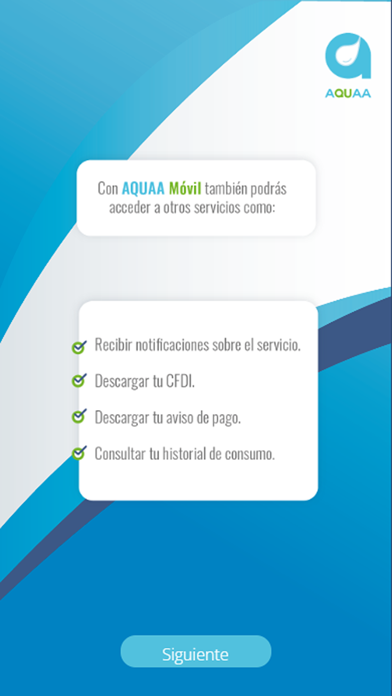 Aquaa - Pagos y Consultas Screenshot