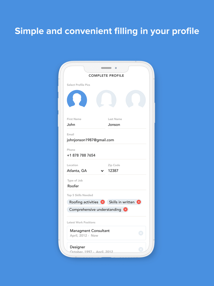 Connections Personnel App