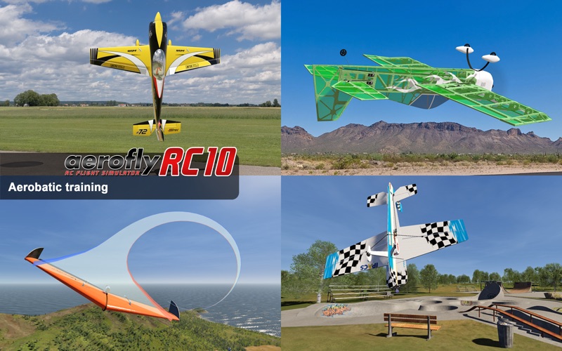 aerofly rc 10 - r/c simulator iphone screenshot 3