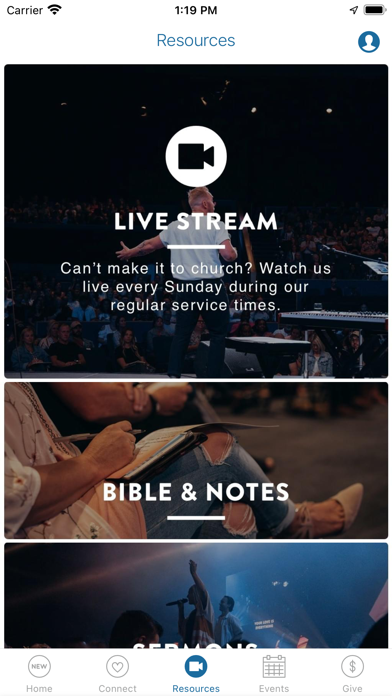 Wave Church App Screenshot