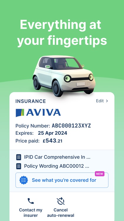 Rnwl - MOT, Tax, Car Insurance