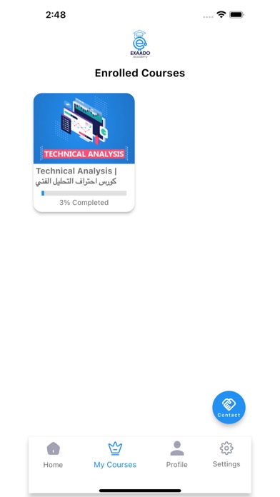 Exaado: Academy, BTC & Forex Screenshot