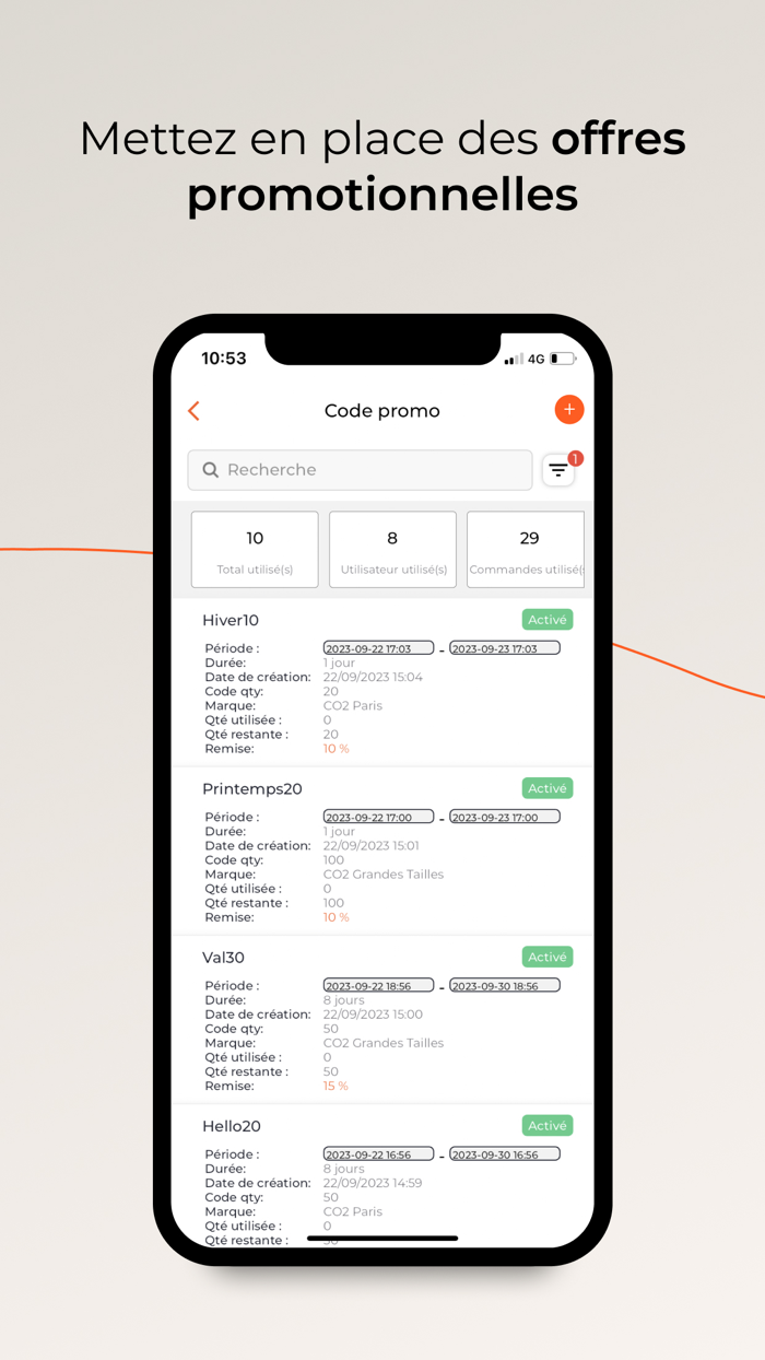 PFS - Back Office Grossiste