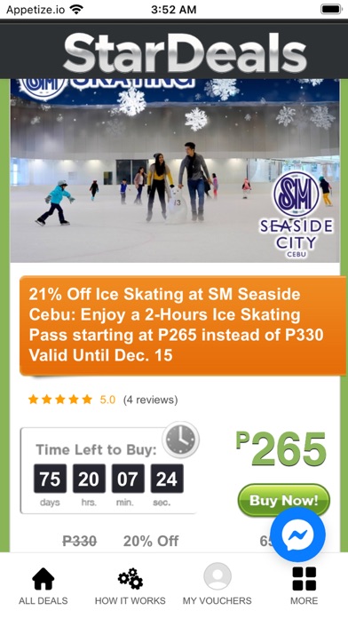 StarDeals Screenshot