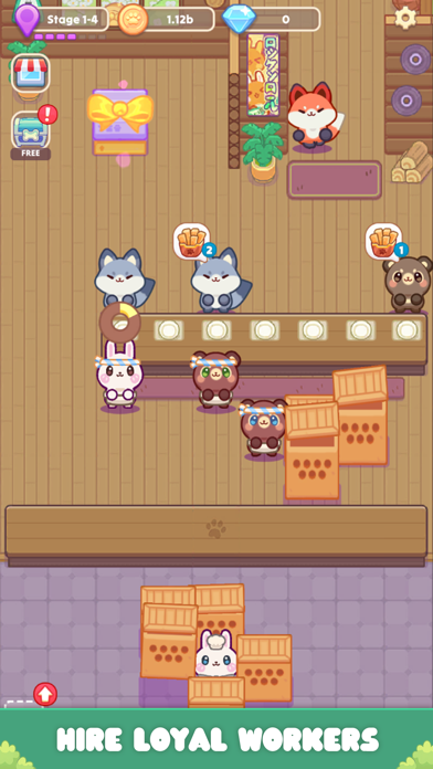 Cozy Cafe: Animal Restaurant Screenshot