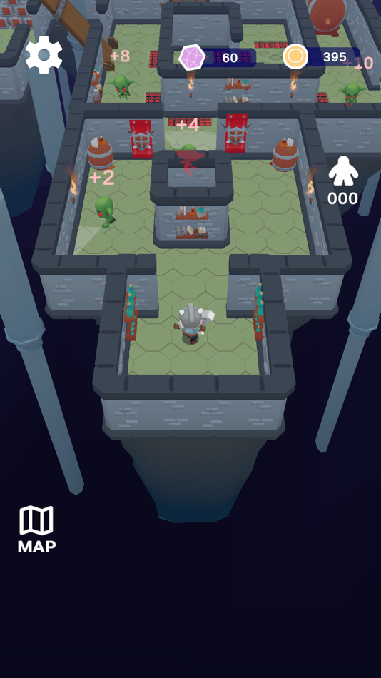 #2. Dungeon Merge 3D (iOS) بواسطة: EPRA GAMES PRODUCOES LTDA