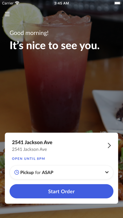 Seva Restaurant Screenshot