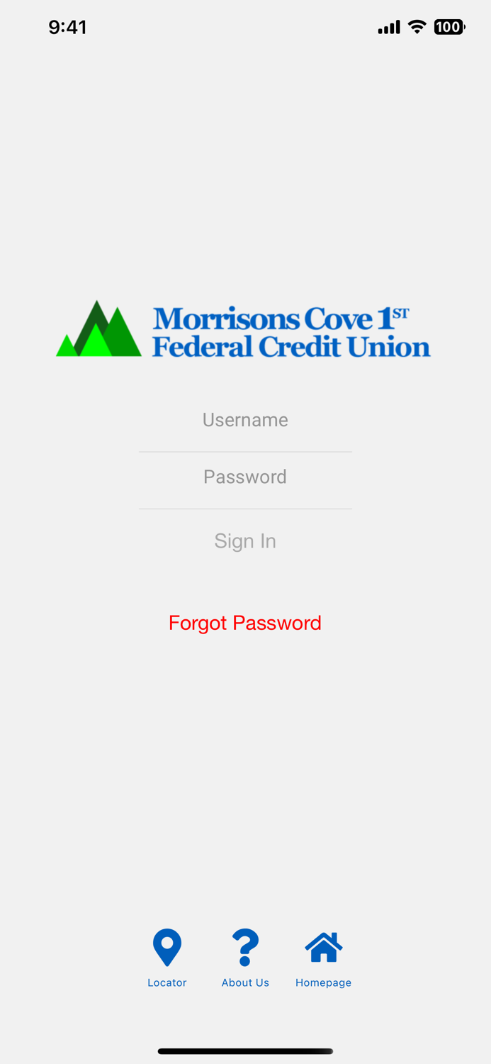 Morrisons Cove 1st FCU