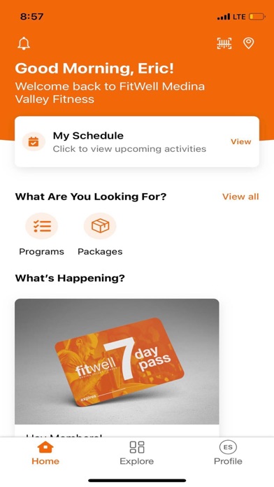 FitWell Medina Valley Fitness Screenshot
