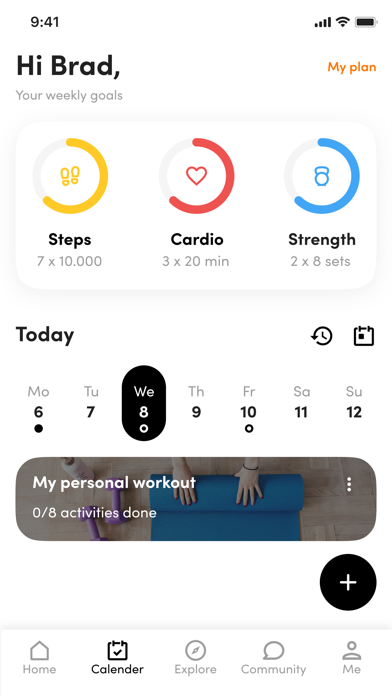 FitPod | Fitness Gym App Screenshot