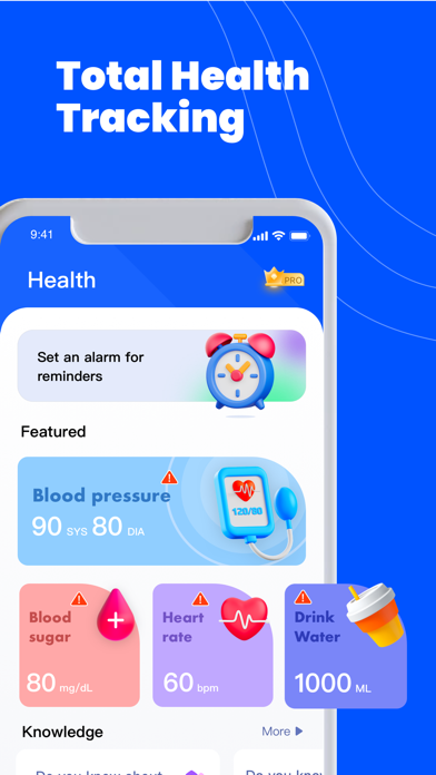 Tracker: Blood Pressure pro Screenshot