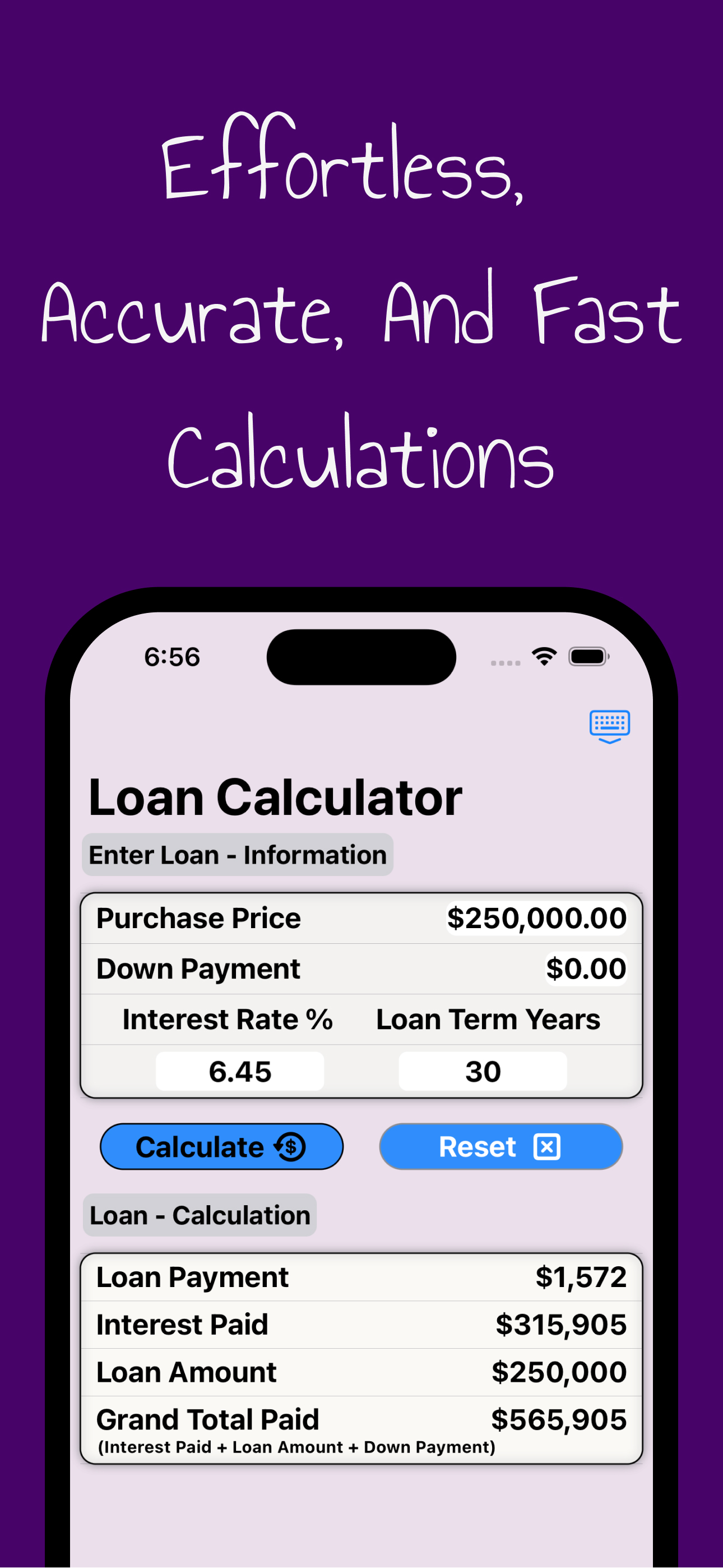 Smart Loan Calculator