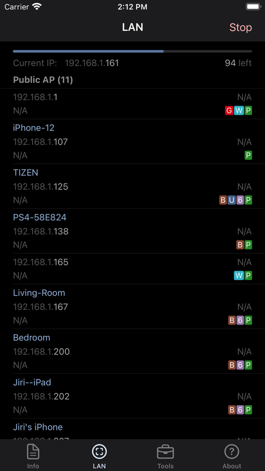 Network Analyzer: net tools - 8.0.1 - (iOS)