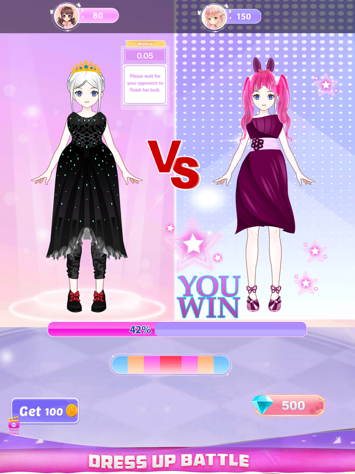 Anime Bebek Giydirme ve Makyaj