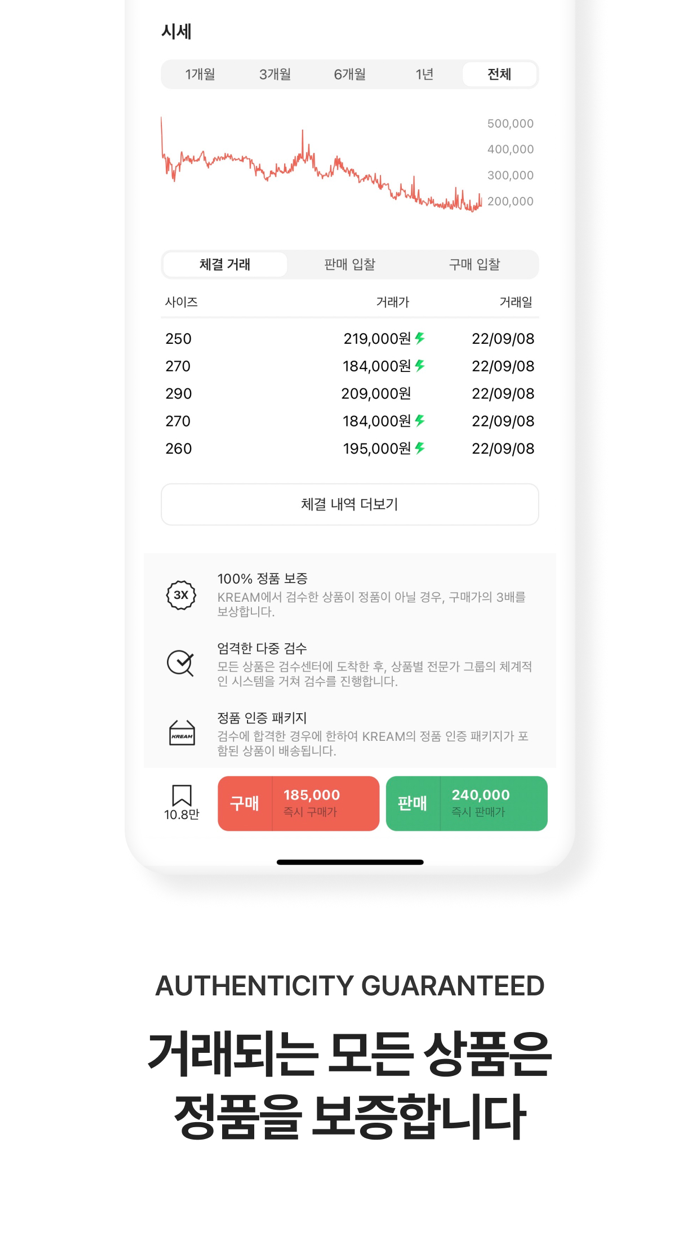 KREAM크림 - No.1 한정판 거래 플랫폼