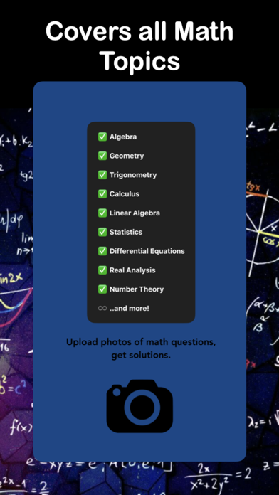 Pi - AI Math Problem Solver Screenshot