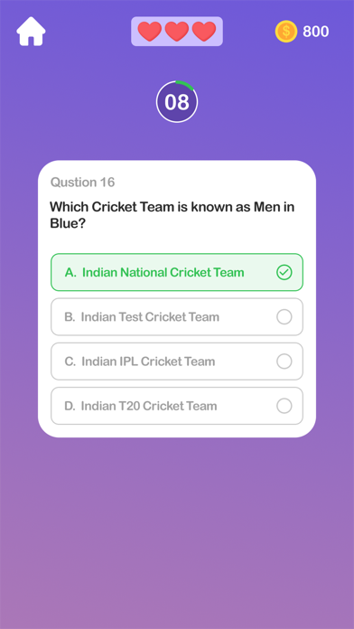 Cricket World Cup Quiz -2023 Screenshot