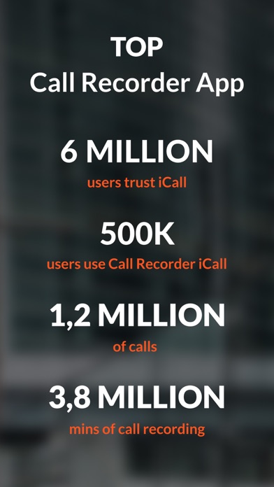 Call Recorder iCall Screenshot