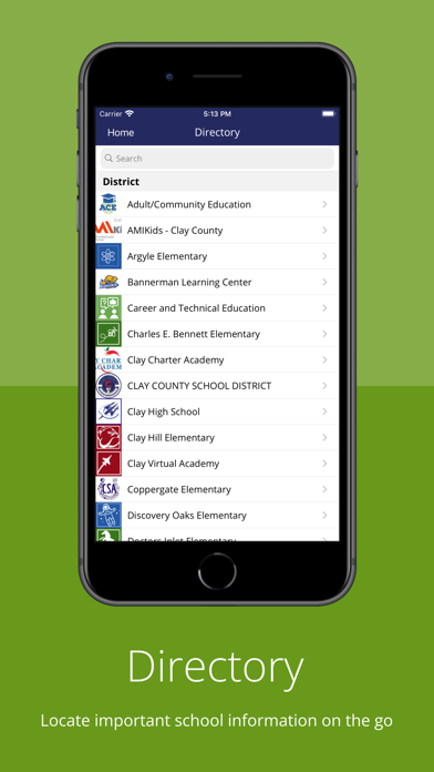 Clay County Schools Screenshot