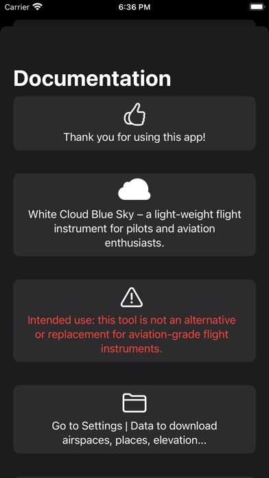 White Cloud Blue Sky Screenshot