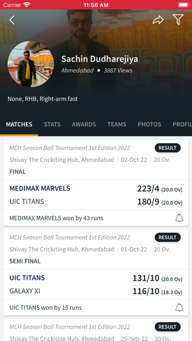 ICCA Cricket Screenshot