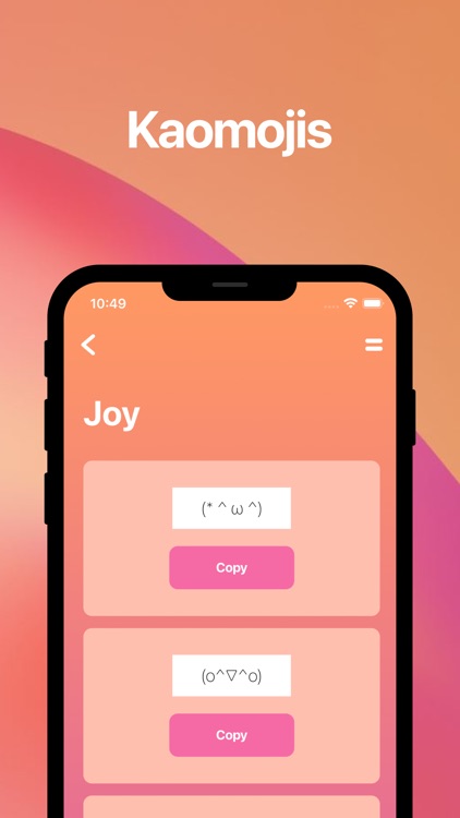 Create: Beautiful Kaomojis
