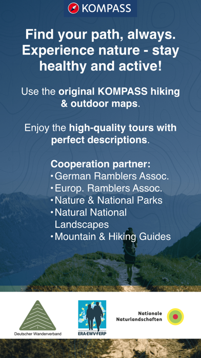 KOMPASS Outdoor & Hiking Maps Screenshot