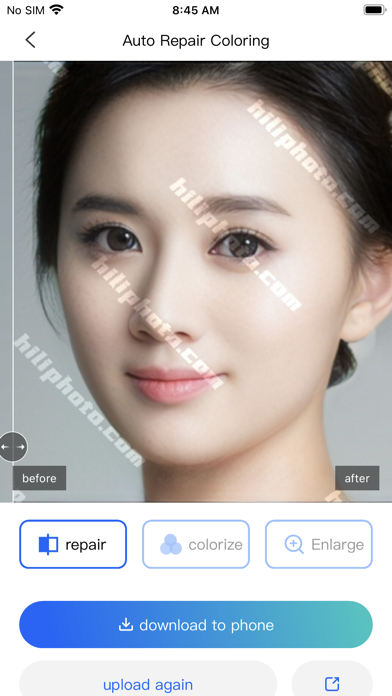 Hili PhotoEnhance Screenshot