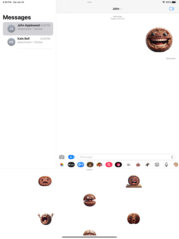 Screenshot #6 pour Haggis Stickers