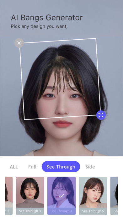 HairBe : AI Hair Editor Screenshot