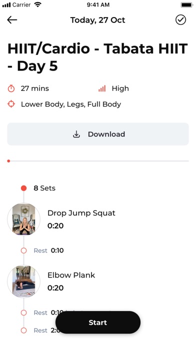 Next Level Home Fitness Screenshot