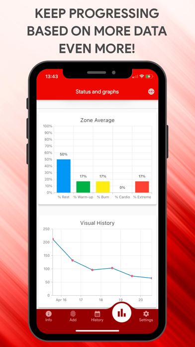 Hearth Rate Monitor App | HRM Screenshot