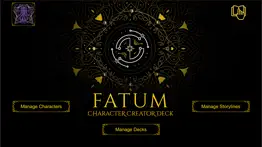 fatum character creator deck iphone screenshot 1