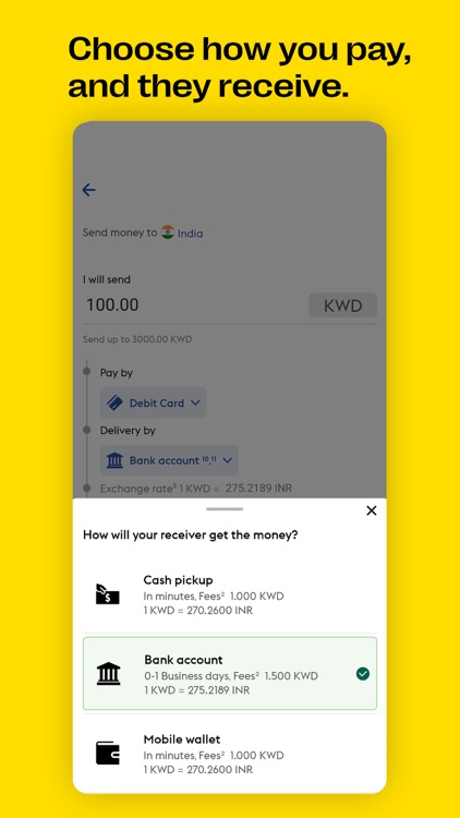 Western Union Send Money KW screenshot-4