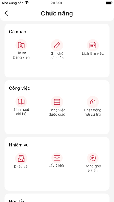 Sổ tay Đảng viên Quảng Ngãi Screenshot
