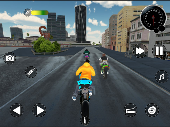 Highway Bike Rider Racing Game