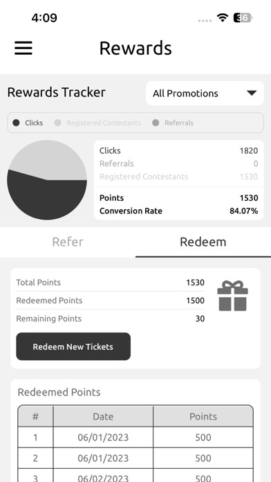 CliquePrize Screenshot