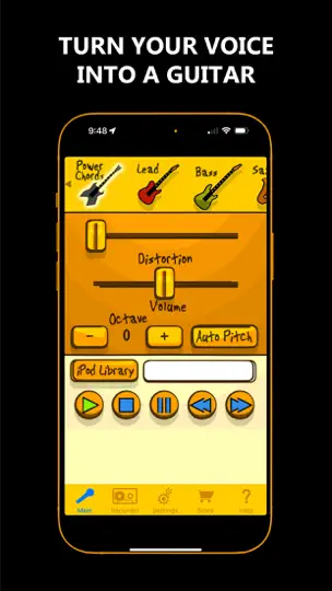 Скриншот Voice Band на iPhone 1