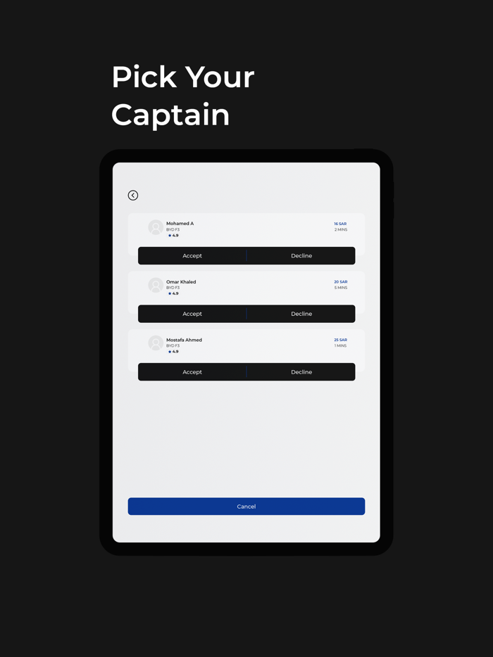 Captain Ask - أطلب سيارة